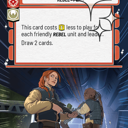 Rebel Operation - Hyperspace Foil - Star Wars Unlimited Homeworlds card