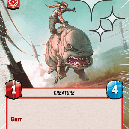Feisty Blurrg - Hyperspace Foil - Star Wars Unlimited Homeworlds card