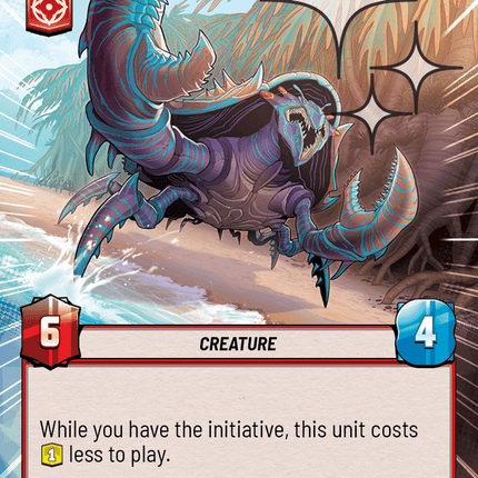 Aggrocrab - Hyperspace Foil - Star Wars Unlimited Homeworlds card