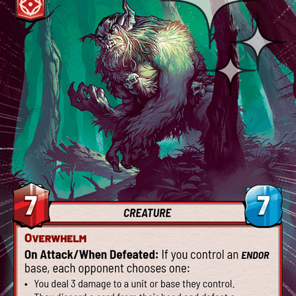 Giant Gorax - Hyperspace Foil - Star Wars Unlimited Homeworlds card