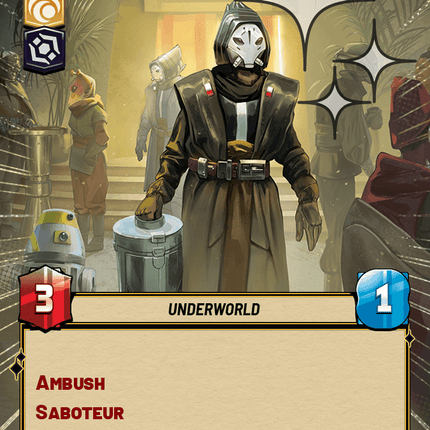Treacherous Pyke - Hyperspace Foil - Star Wars Unlimited Homeworlds card