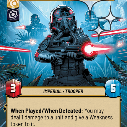 Inferno Squad - We can Grieve Later - Hyperspace Foil - Star Wars Unlimited Homeworlds card
