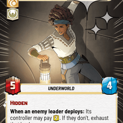Phee Genoa - Liberator of Ancient Wonders - Hyperspace Foil - Star Wars Unlimited Homeworlds card