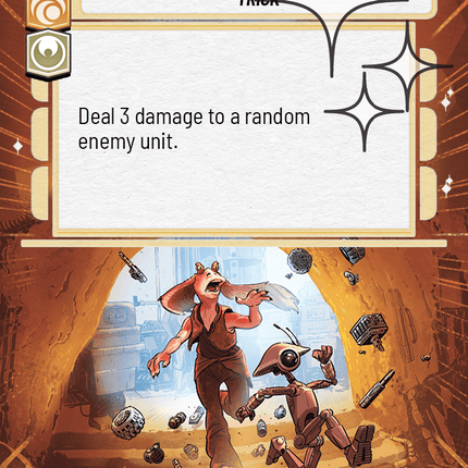 Don't Touch Anything - Hyperspace Foil - Star Wars Unlimited Homeworlds card