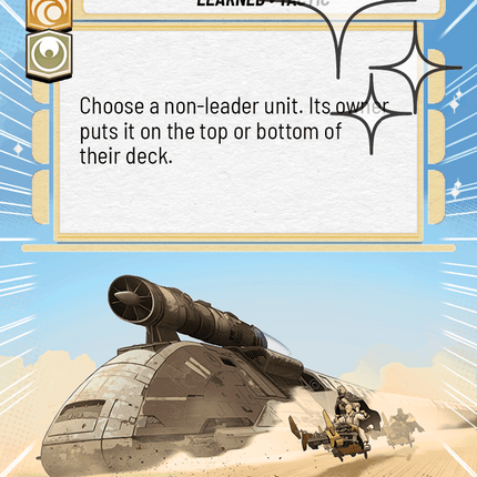 New Tactics - Hyperspace Foil - Star Wars Unlimited Homeworlds card