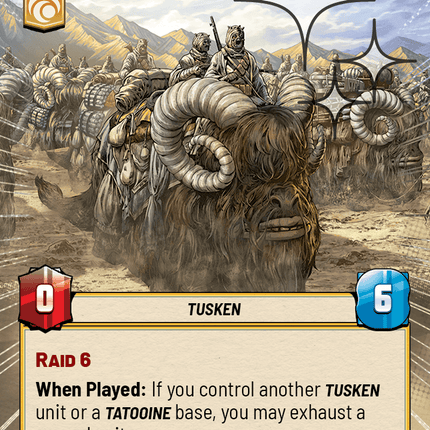 Raiding Party - Hyperspace Foil - Star Wars Unlimited Homeworlds card