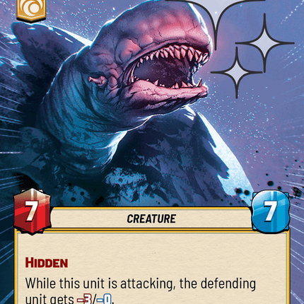 Awakened Exogorth - Hyperspace Foil - Star Wars Unlimited Homeworlds card
