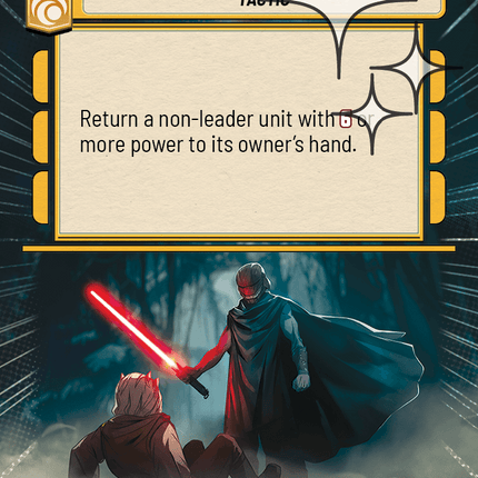 Exploit Confidence - Hyperspace Foil - Star Wars Unlimited Homeworlds card