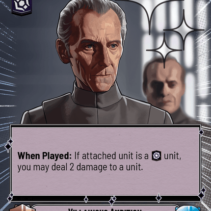 Villainous Ambition - Hyperspace Foil - Star Wars Unlimited Homeworlds card
