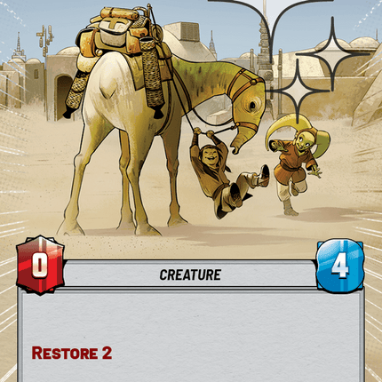 Friendly Eopie - Hyperspace Foil - Star Wars Unlimited Homeworlds card