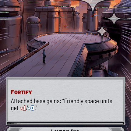 Landing Pad - Hyperspace Foil - Star Wars Unlimited Homeworlds card