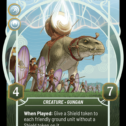 Fambaa Shield Team - Homeworlds 808 Prestige