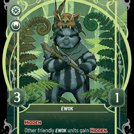 Teebo - Striped Hunter - Homeworlds 865 Prestige Foil