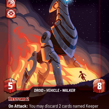 Keeper of Skara Nal - Awoken - Homeworlds 870 Prestige Foil