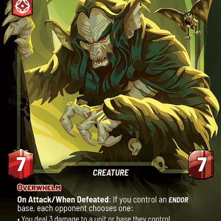 Giant Gorax - Homeworlds 879 Prestige Foil