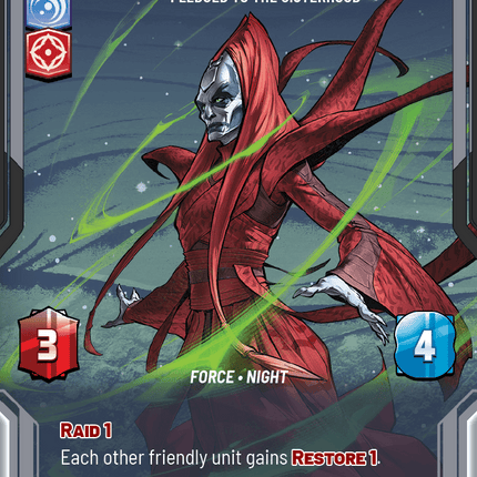 Mother Talzin - Pledged to the Sisterhood - Homeworlds 888 Prestige Foil