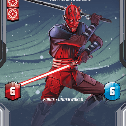 Maul - Only Revenge Remains - Homeworlds 890 Prestige Foil