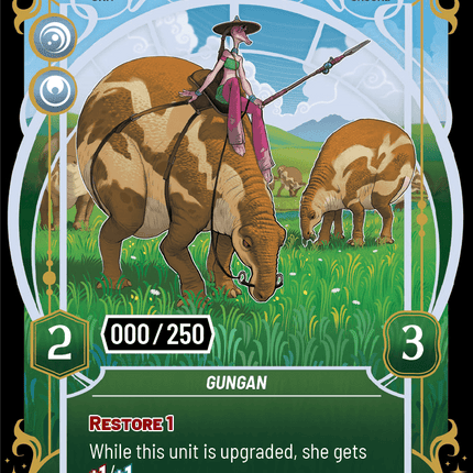 Peppi Bow - Shaak Herder - Homeworlds 901 Prestige Serialised