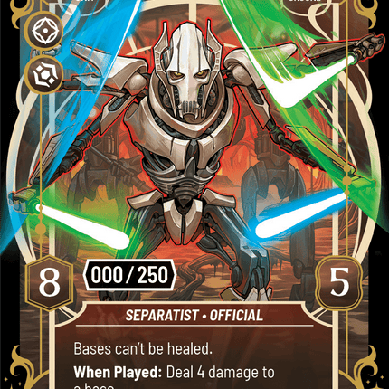 General Grievous - Scourge of Dathomir - Homeworlds 912 Prestige Serialised