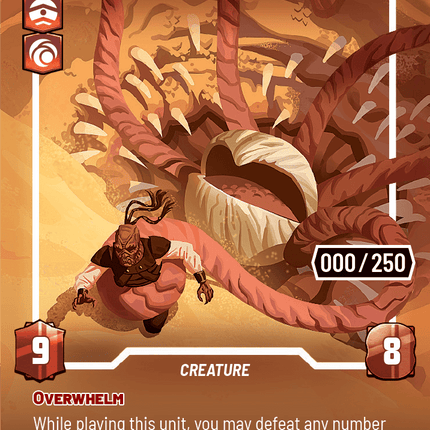 Greater Sarlacc - Homeworlds 919 Prestige Serialised