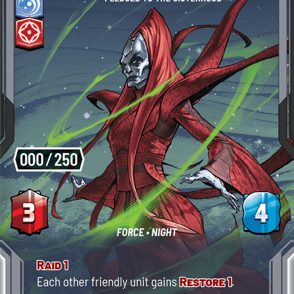 Mother Talzin - Pledged to the Sisterhood - Homeworlds 936 Prestige Serialised