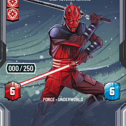Maul - Only Revenge Remains - Homeworlds 938 Prestige Serialised