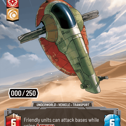 Fett's Firespray - Settling the Score - Homeworlds 939 Prestige Serialised