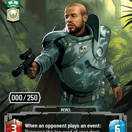 Saw Gerrera - Shadowlands Insurgent - Homeworlds 941 Prestige Serialised