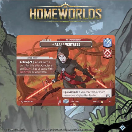 Asajj Ventress — Homeworlds Showcase