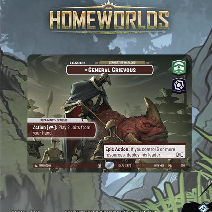 General Grievous — Homeworlds Showcase