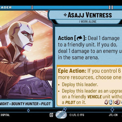JTL – Asajj Ventress - I Work Alone – 001
