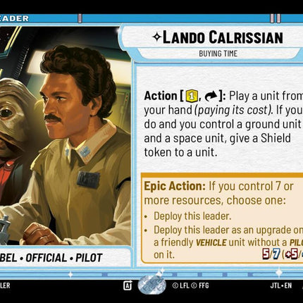JTL – Lando Calrissian - Buying Time – 003