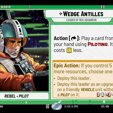 JTL – Wedge Antilles - Leader of Red Squadron – 008