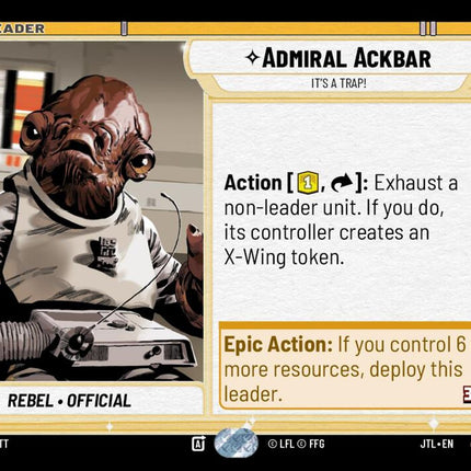 JTL – Admiral Ackbar - It's A Trap! – 016