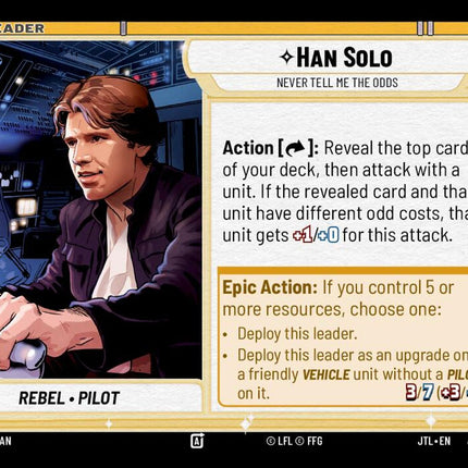 JTL – Han Solo - Never Tell Me the Odds – 017