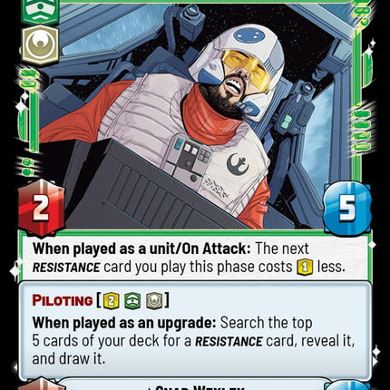 JTL – Snap Wexley - Resistance Recon Flier – 098