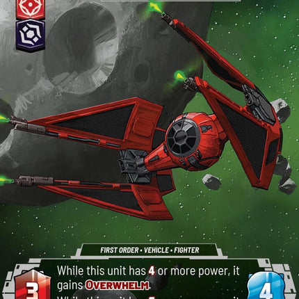 JTL – Vonreg's TIE Interceptor - Ace of the First Order – 1030