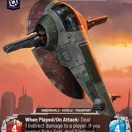 JTL – Fett's Firespray - Feared Silhouette – 1046