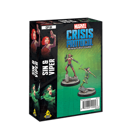 MARVEL CRISIS PROTOCOL SIN AND VIPER EN