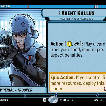 LAW – Agent Kallus - Reconsider Your Allegiance – 003