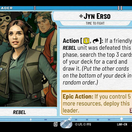 LAW – Jyn Erso - Time to Fight – 005