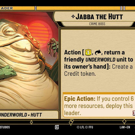 LAW – Jabba the Hutt - Crime Boss – 015