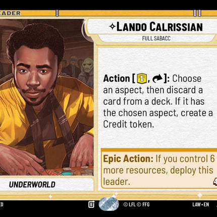 LAW – Lando Calrissian - Full Sabacc – 018