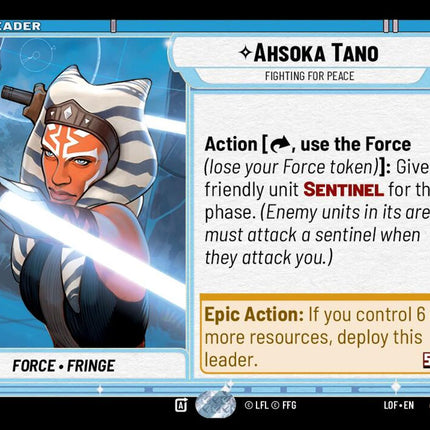 LOF – Ahsoka Tano - Fighting For Peace – 003