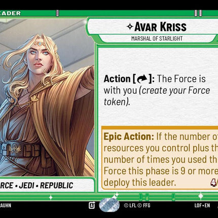 LOF – Avar Kriss - Marshal of Starlight – 007
