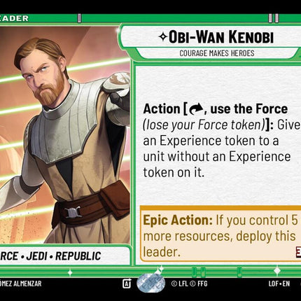 LOF – Obi-Wan Kenobi - Courage Makes Heroes – 008