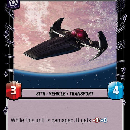 LOF – Scimitar - Sith Infiltrator – 233