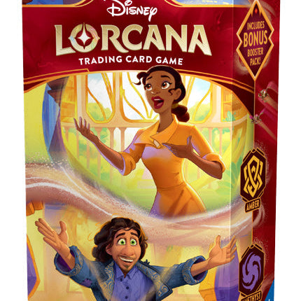 Disney Lorcana TCG: Reign of Jafar Amber & Amethyst (Tiana & Bruno)