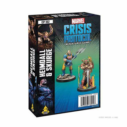 MARVEL CRISIS PROTOCOL HEIMDALL AND SKURGE EN