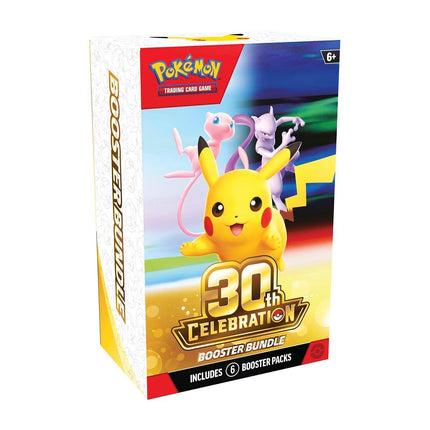 [Pre-order] Pokémon TCG: 30th Celebration Booster Bundle (6 Packs)